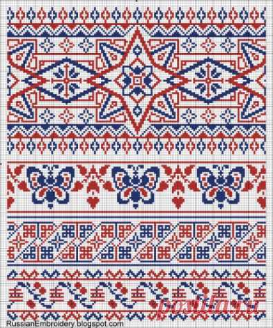 Простые крестики(схемы) / Вышивка / Вышивка крестом