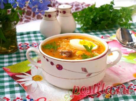 Пшенный суп с кукурузой Пшенный суп с кукурузой замечательный сытный суп для разнообразия вашего обеденного меню. Я готовила этот суп с нежирной свининой, но можно приготовить его с курицей, индейкой или говядиной.
