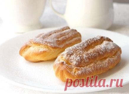 Юмбрики или пирожные из заварного теста с творожным кремом / Здоровый аппетит