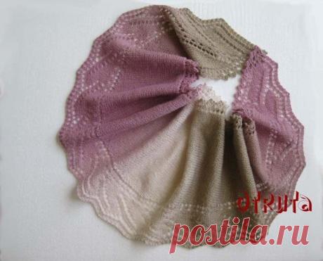 Шаль &quot;От рассвета до заката&quot;