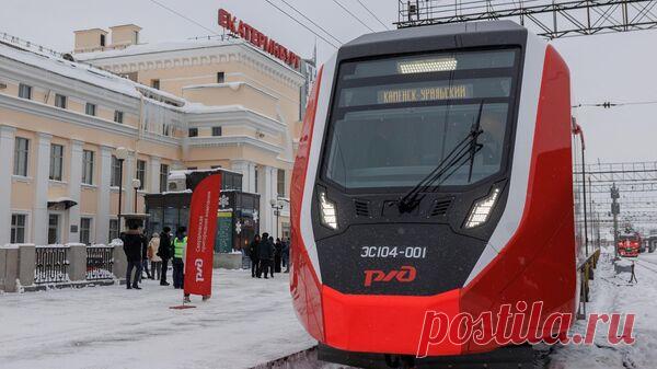 Электропоезд "Финист" отправили на внеочередное техобслуживание