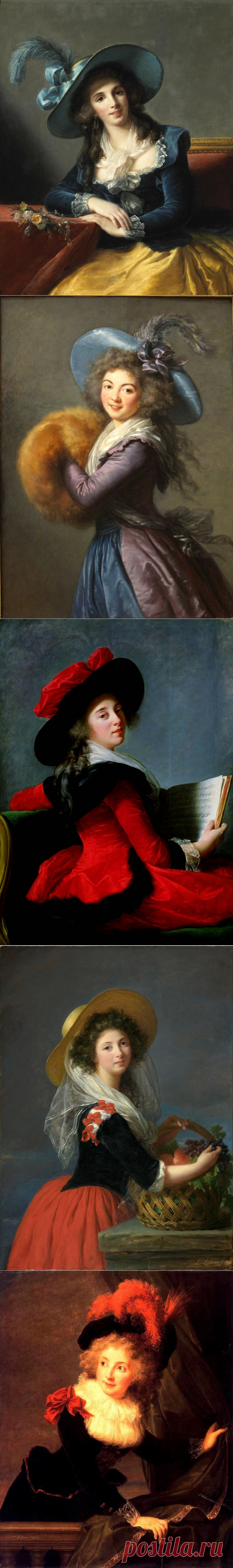 Louise Elisabeth Vigee-Lebrun (French, 1755-1842). Портрет.