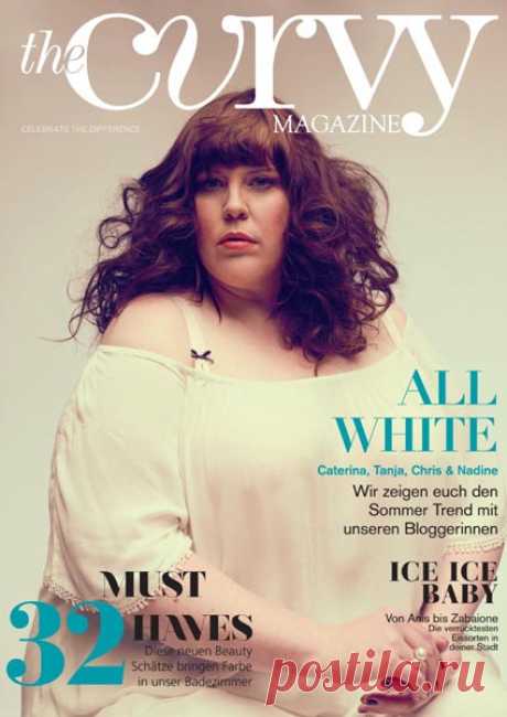 The Curvy Magazine - немецкий журнал мод для полных дам июнь 2018