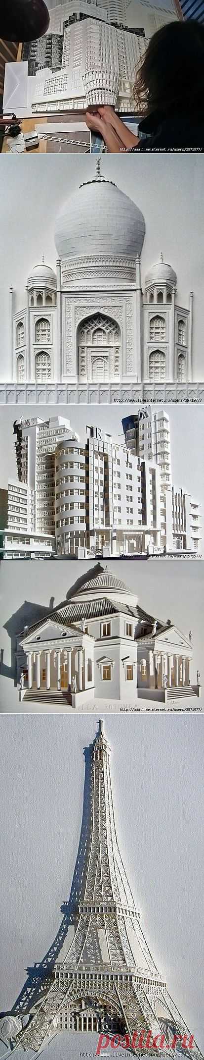 Бумажная архитектура Кристины Лихан.