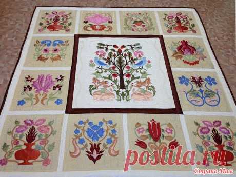 Покрывало - Лоскутное Шитьё - Страна Мам