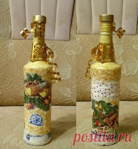 Бутылка "Новогодняя 8".