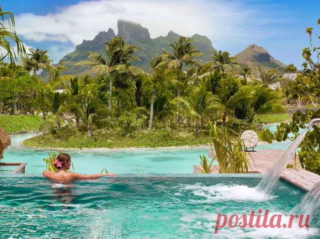 ФотоТелеграф » Эксклюзивный отель Four Seasons на Бора-Бора