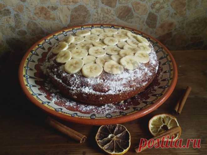 Банановый пирог в мультиварке рецепт с фото пошагово - 1000.menu