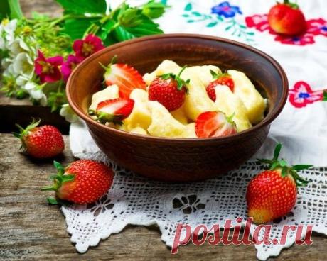 Ленивые вареники из творога: Рецепт