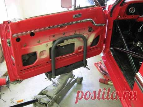 Рихтовка двери автомобиля своими руками