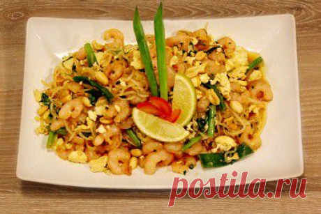 Рецепт Спагетти ширатаки пад тай - Средиземноморская кухня - Деликатеска.ру — Деликатеска.ру