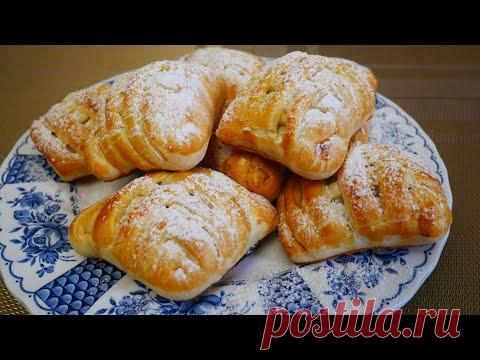 Слойки из слоеного теста с вареньем Это так ВКУСНО и ЛЕГКО! Когда СОВСЕМ НЕТ ВРЕМЕНИ! - YouTube