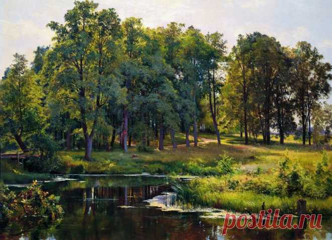 Художник Иван Иванович Шишкин (1832-1898).
