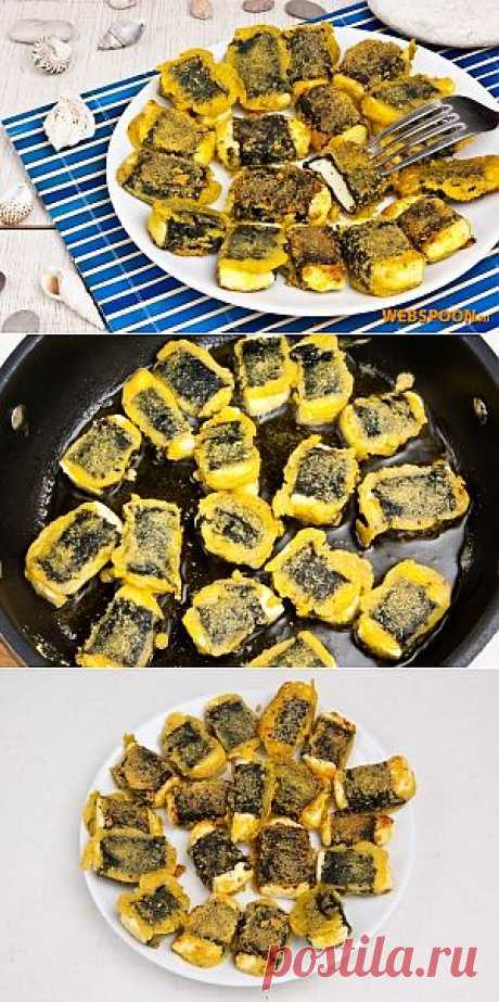 Любителям рыбных вкусов понравится это блюдо. Рецепт прост в приготовлении и может уверенно занять позицию постоянного гостя на обеденном столе. Хрустящий нутовый кляр со специями, с морским вкусом и нежной начинкой станут прекрасными компаньонами к рису, картошке пюре или макаронам.