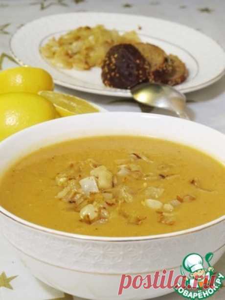 Чечевичная похлебка с чесноком - кулинарный рецепт