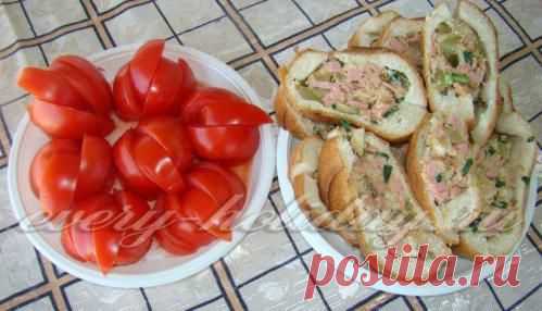 Фаршированный хлеб