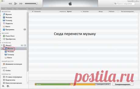 Как закачать музыку на iphone? Три легких способа закачивания музыки на iPhone и iPod.