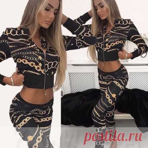 Тренировочный костюм с цепями купить недорого