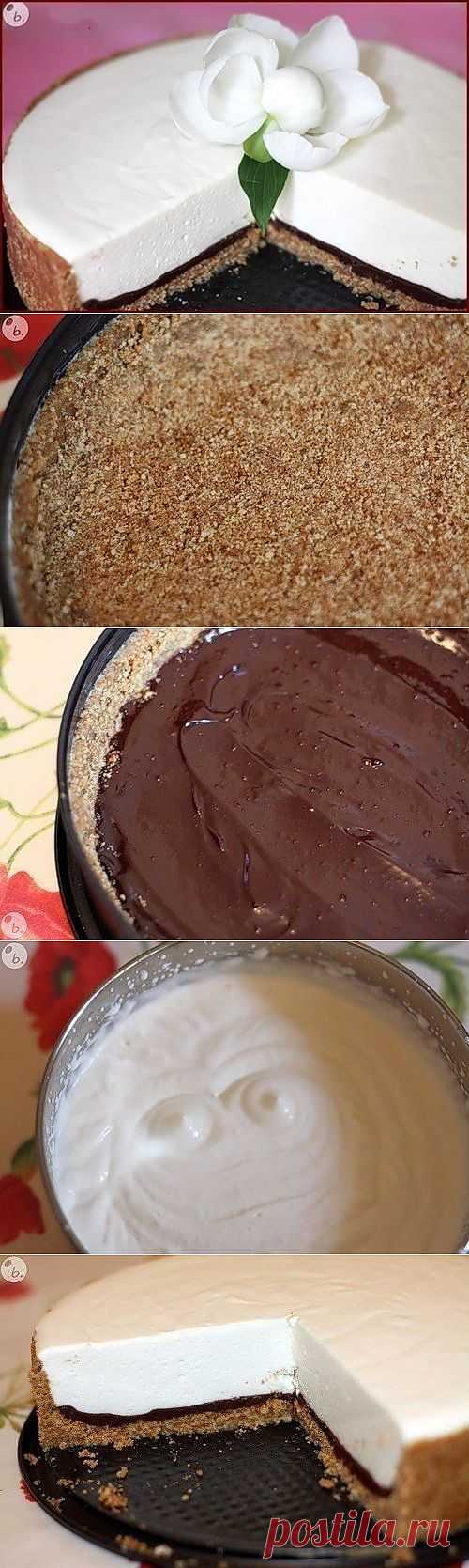 Воздушный творожный торт с шоколадом - рецепт и способ приготовления, ингридиенты | sloosh
