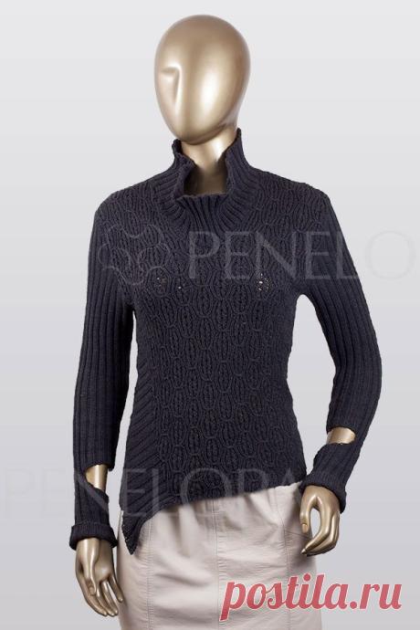 Ажурный jeans | Вязаные аксессуары ручной работы PENELOPA