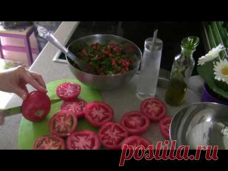 ВКУСНЫЕ ПОМИДОРКИ(ЗАКУСКА)