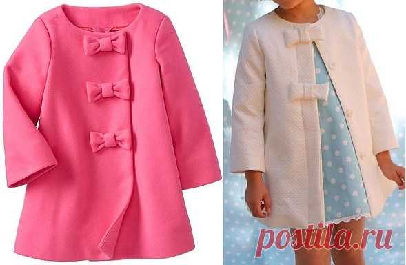 Выкройка детского летнего пальто для девочки на возраст от 1 года до 14 лет (Шитье и крой) — Журнал Вдохновение Рукодельницы