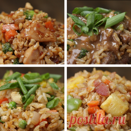 Kid-Friendly Fried Rice 4 Ways | Recipes