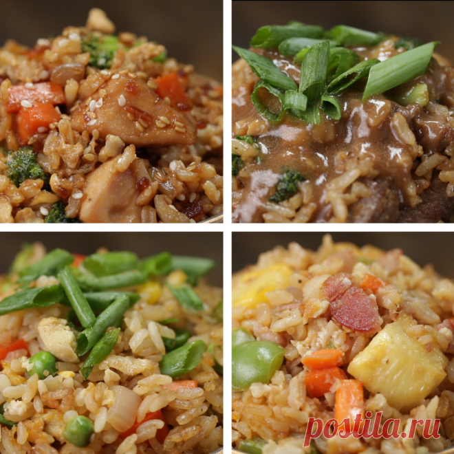 Kid-Friendly Fried Rice 4 Ways | Recipes