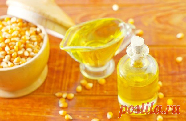 Красота и здоровье в бутылке с кукурузным маслом