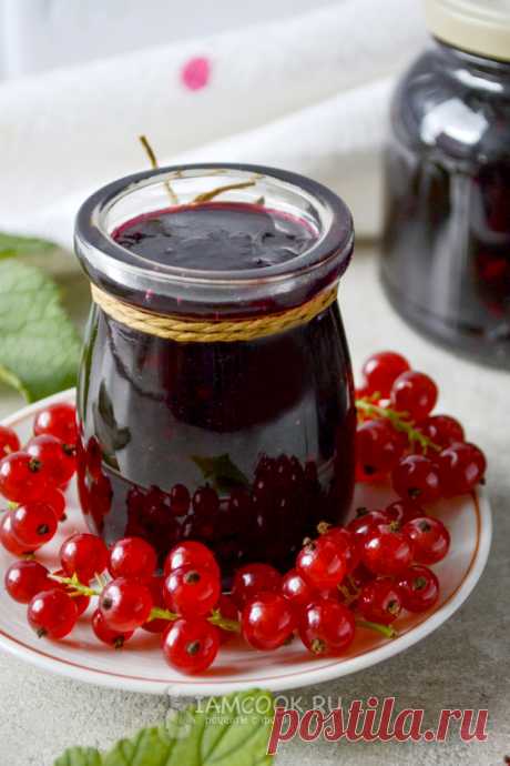 Джем из черной и красной смородины — рецепт с фото пошагово