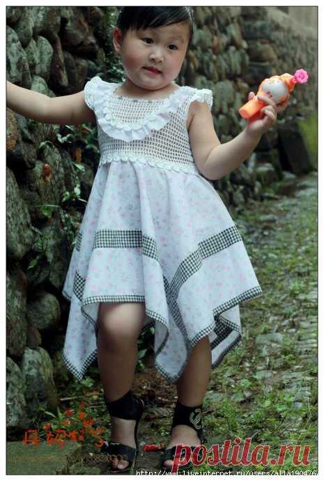Ох, уж эти модницы! Комбинируем одежду для девочек. Ткань + крючок. Схемы | Вязаный Смак | Яндекс Дзен