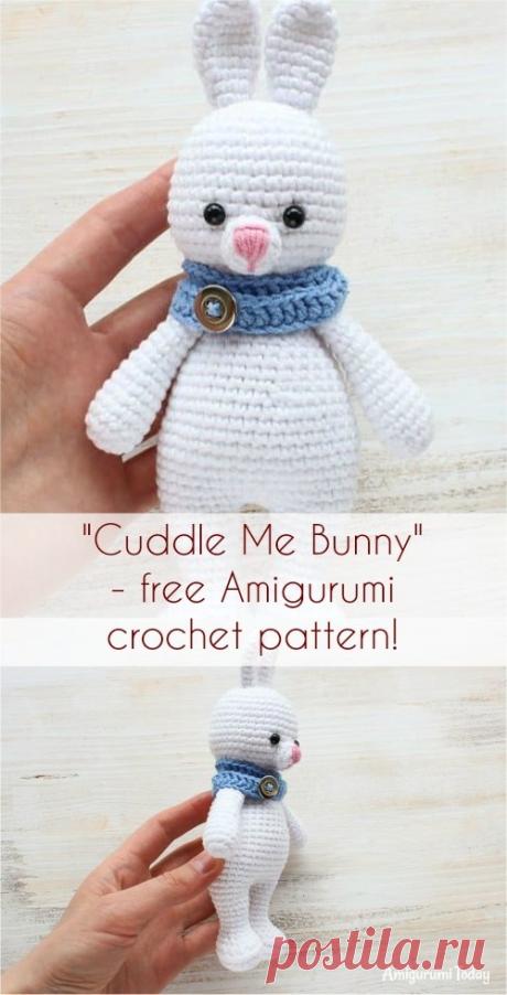 "Cuddle Me Bunny" Free Amigurumi Crochet Pattern #амигуруми  #вязание #вязаниекрючком #handmadedoll #рукоделие #ручнаяработа #amigurumis #amigurumi #amigurumidoll #amigurumipattern #freepattern #freecrochetpatterns #crochetpattern #crochetdoll #crochettutorial #patternsforcrochet #pattern #tutorial #häkeln