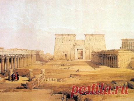 Древний Египет в живописи David Roberts | 32 фотографии