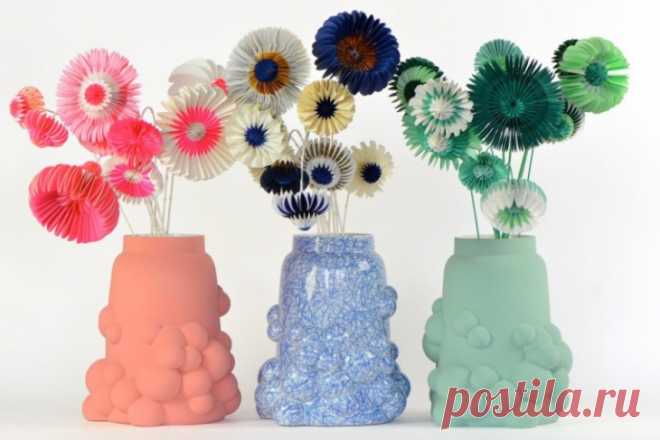 Вдохновение: нежные цветы из бумаги Jorine Oosterhoff