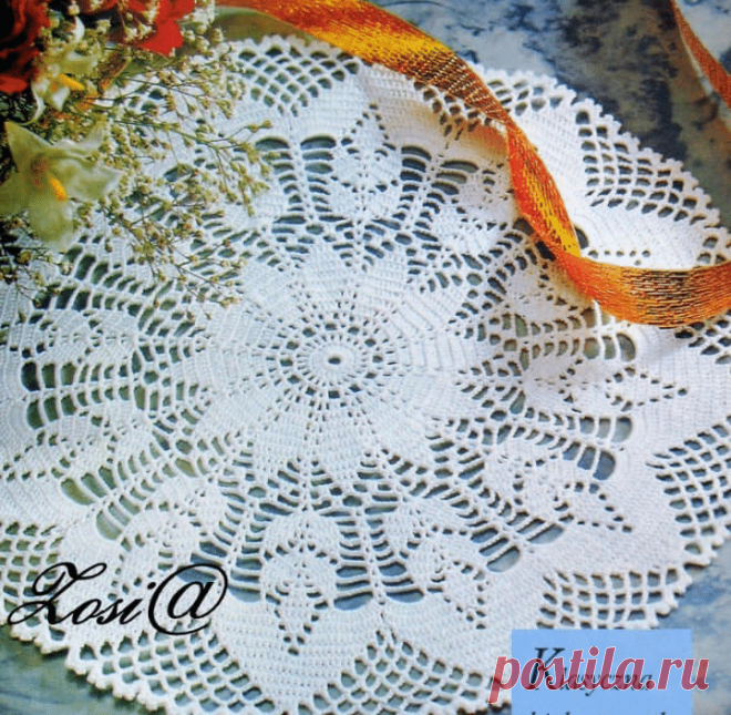 17 Centrinhos de Mesa em Crochê com Gráfico Super Detalhados