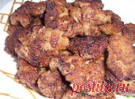 Вкусная куриная печень в хрустящем кляре