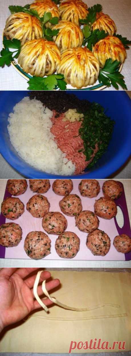 Клубочки - красиво и вкусно!