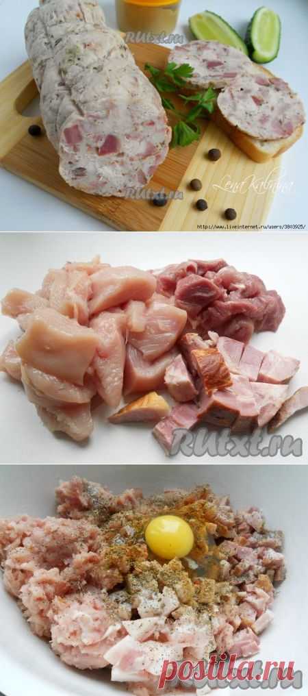 Галантин из курицы - из разряда "язык проглотишь"!..