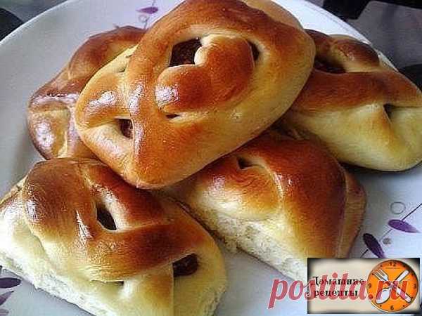 Плюшки с яблоками | ДОМАШНИЕ РЕЦЕПТЫ