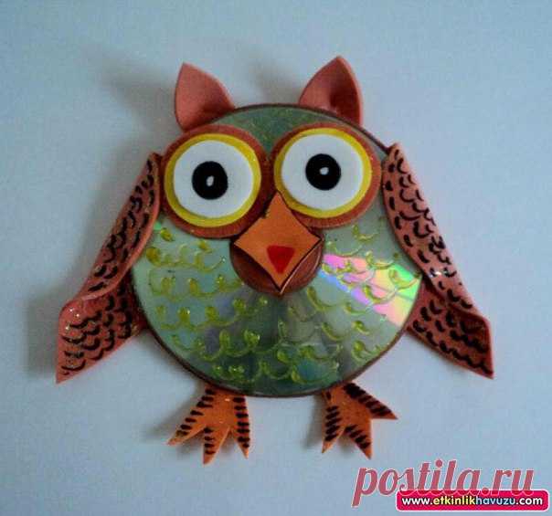 Поделки из cd-дисков — Сделай сам, идеи для творчества - DIY Ideas