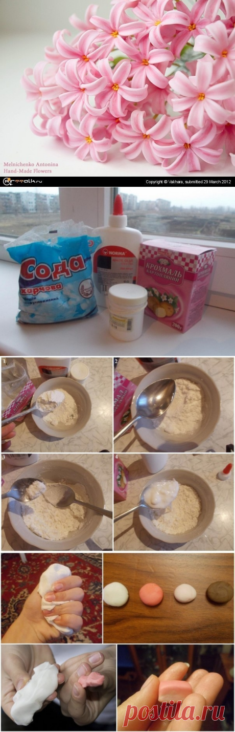Рецепт холодного фарфора.