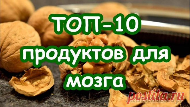 10 самых полезных продуктов для мозга