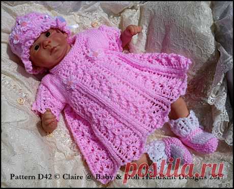 Claire's Baby & Doll Handknit Designs