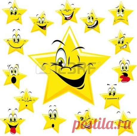 Stars With Many Expressions Royalty Free Cliparts, Vectors, And Stock Illustration. Image 15094560.