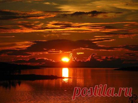 Северный закат