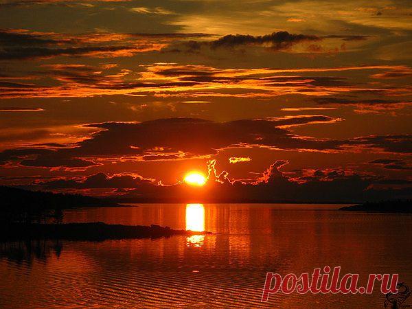 Северный закат