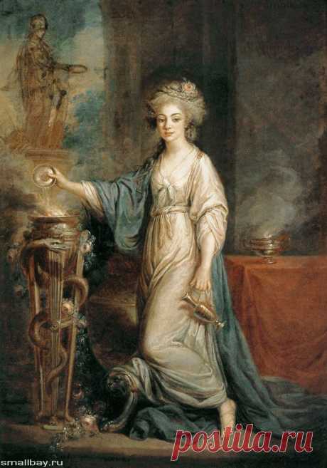 Kauffmann Angelica. Кауфман Ангелика, картины и биография →

Живопись эпохи рококо и неоклассицизма
Картина швейцарского мастера живописи неоклассицизма Ангелики Кауфман «Юная весталка». Размер картины 60 x 41 см, холст, масло. Весталки — жрицы богини Весты, которых первоначально было четыре, а затем (со времени Тарквиния Приска или Сервия Туллия) — шесть. Веста (Vesta) в Италии, Гестия в Греции — считалась богиней-покровительницей семейного очага и жертвенного огня. Весталки избирались цар..