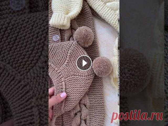 Обзор шапочка чепчик спицами Шапочка связана на заказ, показываю по ближе , как может выглядеть данное изделие. Все швы с наружи и не давят головку малыша. Скоро выйдет подробный ...