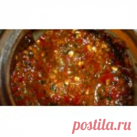 Аджика Злее кобры Кулинарный рецепт