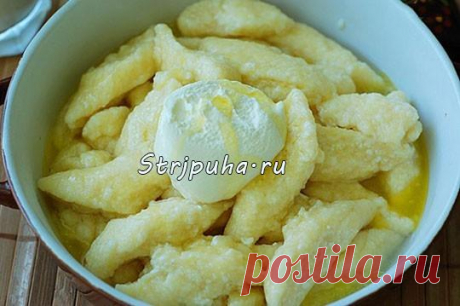 Вареники ленивые — Домашняя кулинария
